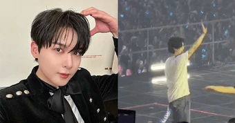 Nam thần Super Junior vội vã bỏ chạy, mặc fan chấn thương nặng trong concert?
