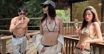 Narl Nguyễn - gái xinh 2k1 vừa lộ ảnh hẹn hò với Song Luân tại resort là ai?
