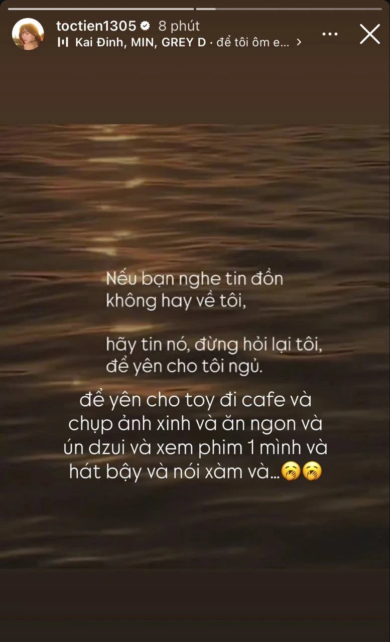 Netizen soi hint nghi Tóc Tiên bị "cắm sừng", chính chủ phản hồi bằng 1 câu