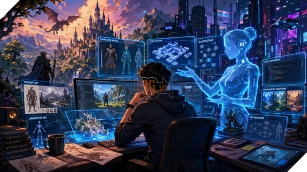 Ngành công nghiệp game Nhật Bản trước "cơn địa chấn" trí tuệ nhân tạo: Họa sĩ bối cảnh và lập trình viên sơ cấp chịu ảnh hưởng nặng nề, hơn 85% doanh nghiệp tích hợp AI vào quy trình sản xuất