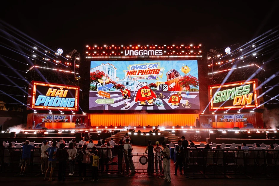 Ngay lúc này, đất Cảng đã sẵn sàng bùng nổ cùng siêu lễ hội Games ON: Hải Phòng 2026!