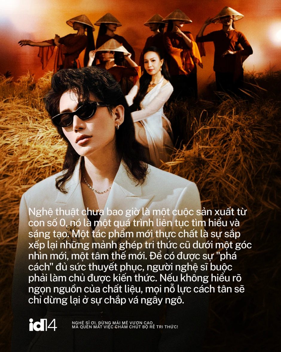 Nghệ sĩ ơi, đừng mải mê vươn cao mà quên mất việc chăm chút bộ rễ tri thức! Nghệ sĩ ơi, đừng mải mê vươn cao mà quên mất việc chăm chút bộ rễ tri thức!