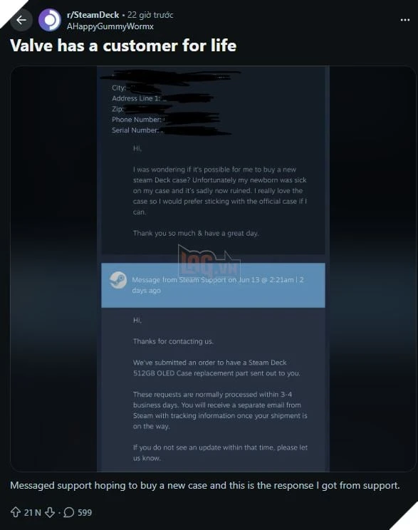 Người Dùng Steam Tuyên Bố Sẽ Trở Thành Khách Hàng Trọn Đời