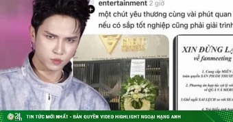 Người gửi hoa viếng đến công ty của ca sĩ Neko Lê có vi phạm pháp luật?
