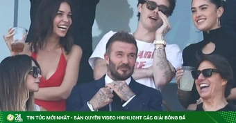 Nhà Beckham dự khán chung kết World Cup, Brooklyn ngồi xem ở nhà