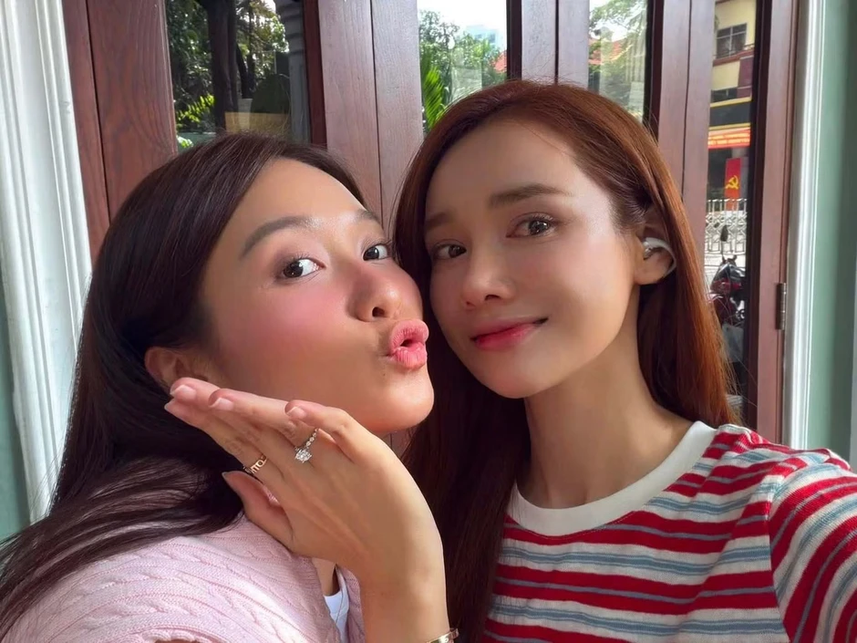 Nhan Phúc Vinh và Khả Ngân xuất hiện bên nhau