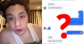 Noo Phước Thịnh lộ tin nhắn riêng tư với chàng trai người Trung Quốc