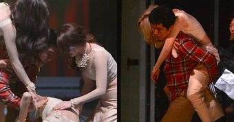 Nữ ca sĩ đang hát thì ngất xỉu ngay trên sân khấu, quản lý cõng đến bệnh viện cấp cứu