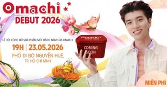Omachi “chơi lớn” mở cửa tự do lễ hội ra mắt sản phẩm mới tại phố đi bộ Nguyễn Huệ