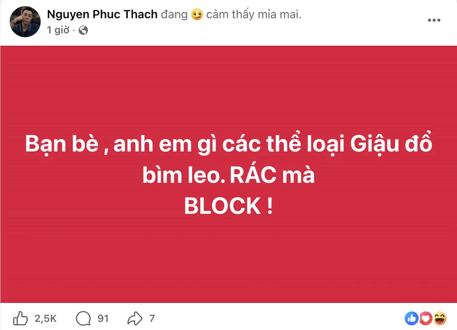 Only C sẵn sàng để netizen test ma tuý, tuyên bố thẳng: "Nếu test ra tôi cho bạn 10 tỷ"