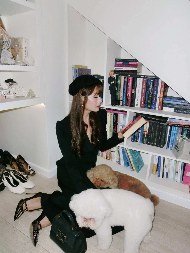 Penthouse ở Thảo Điền của Luna Đào