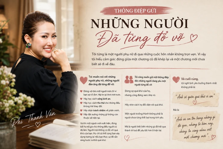 Phi Thanh Vân sau đổ vỡ: Quốc tịch không quyết định tuổi thọ của hôn nhân