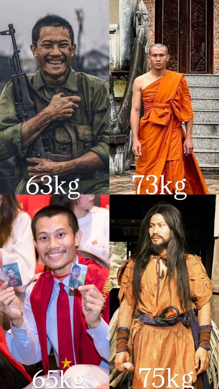Phương Nam “Mưa đỏ” liên tục phải hành xác vì vai diễn, từ giảm 15kg đến tăng 10kg rồi lại ép cân cấp tốc Phương Nam “Mưa đỏ” liên tục phải hành xác vì vai diễn, từ giảm 15kg đến tăng 10kg rồi lại ép cân cấp tốc