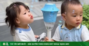 Phương Oanh khen con trai 2 tuổi nghiêm túc và trách nhiệm