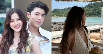 Rầm rộ loạt ảnh bạn gái mới của Nine Naphat, Baifern thua xa từ nhan sắc tới thân hình?