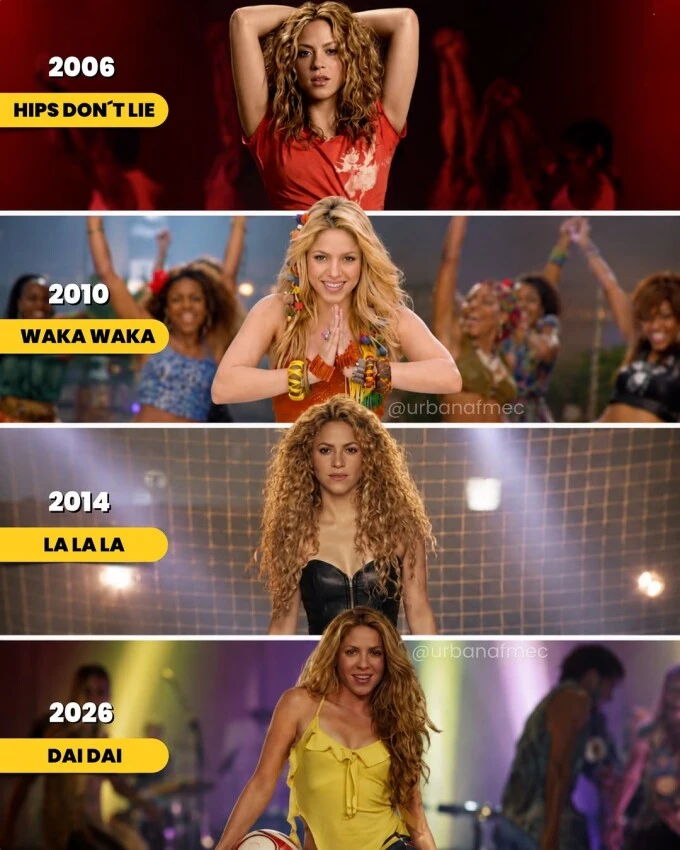 Shakira lập kỳ tích 4 lần dự World Cup, vượt mặt người yêu cũ