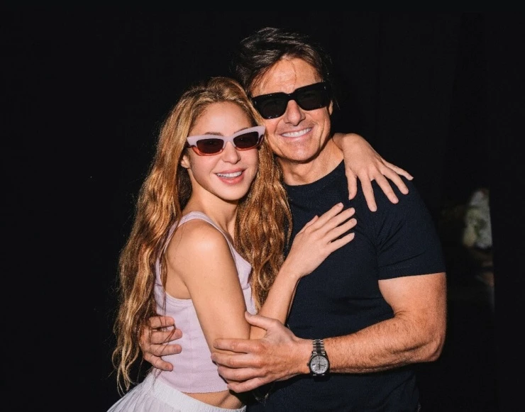 Shakira tái ngộ tình tin đồn Tom Cruise