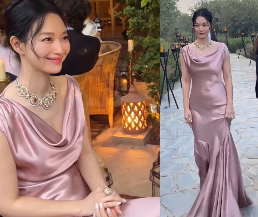 Shin Min Ah hóa “nữ thần giáng thế” ở sự kiện cao cấp tại Maroc: Khoe body bốc lửa xứng đáng phong thần, nhìn xuống hông quả táo mà sốc