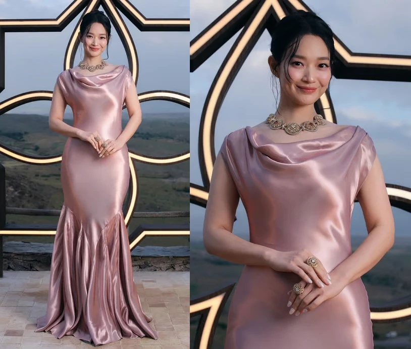 Shin Min Ah hóa “nữ thần giáng thế” ở sự kiện cao cấp tại Maroc: Khoe body bốc lửa xứng đáng phong thần, nhìn xuống hông quả táo mà sốc