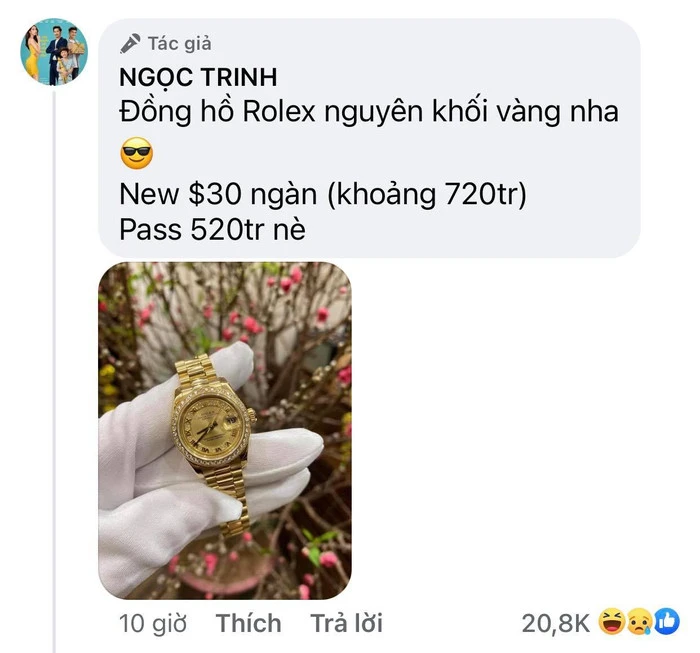 Showbiz từng chứng kiến "đại tiệc pass đồ" xa xỉ của Ngọc Trinh: Từ kim cương đến túi hiệu, tổng giá trị gần 30 tỷ!