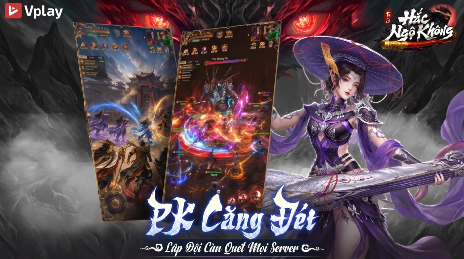 Siêu phẩm MMO Tây Du hắc ám “Ta Là Hắc Ngộ Không - Vplay” chính thức ra mắt 14/10/2026 Siêu phẩm MMO Tây Du hắc ám “Ta Là Hắc Ngộ Không - Vplay” chính thức ra mắt 14/10/2026