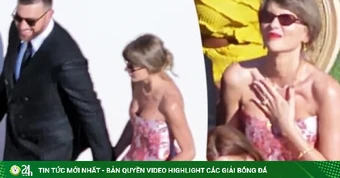 Taylor Swift và chồng mới cưới tay trong tay dự hôn lễ bạn thân