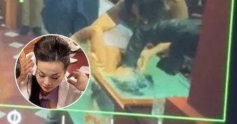 Thanh Hằng bị nhấn nước