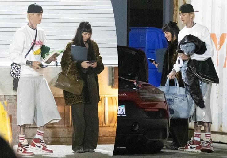 Tình cũ Megan Fox qua đêm tại nhà Dakota Johnson