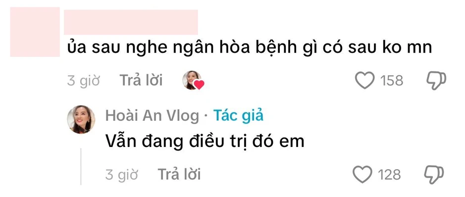 Tình hình sức khoẻ hiện tại của diễn viên Ngân Hoà