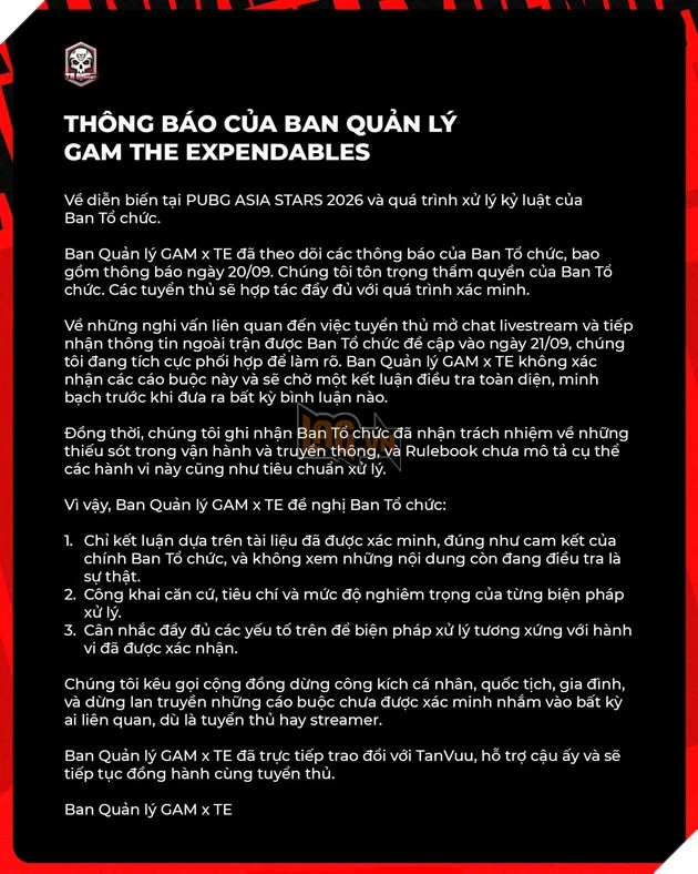Toàn Cảnh Drama PUBG Asia Stars 2026: Hỗn Loạn Vì "Đá Stream" Dẫn Đến Tranh Cãi Cộng Đồng