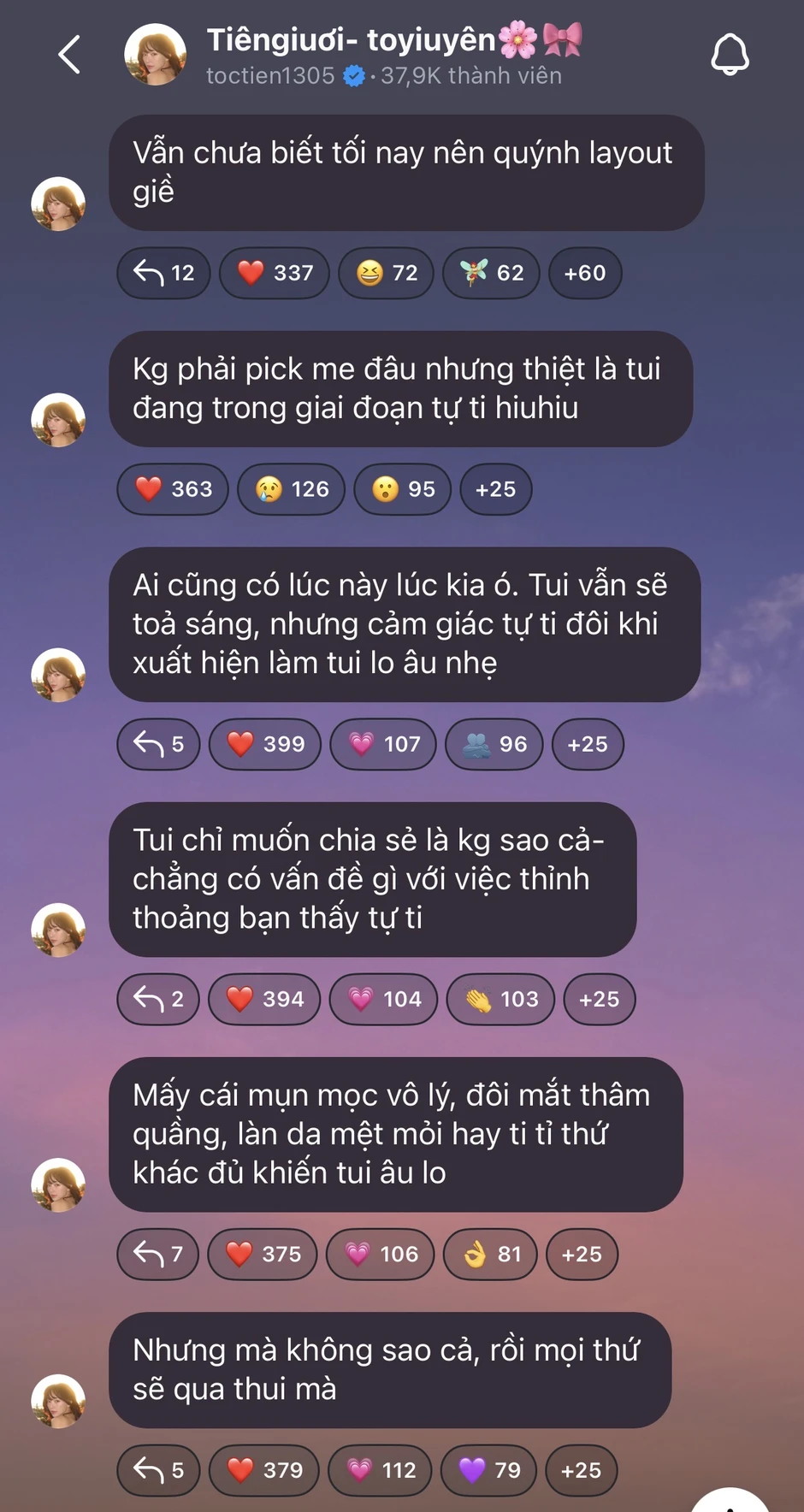 Tóc Tiên đang trong giai đoạn tự ti và lo âu
