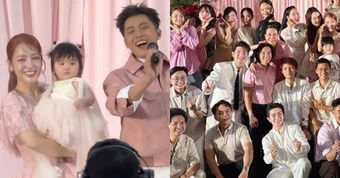 Tóc Tiên, Lê Dương Bảo Lâm và "nửa showbiz" đổ bộ tiệc thôi nôi của ái nữ nhà Puka - Gin Tuấn Kiệt