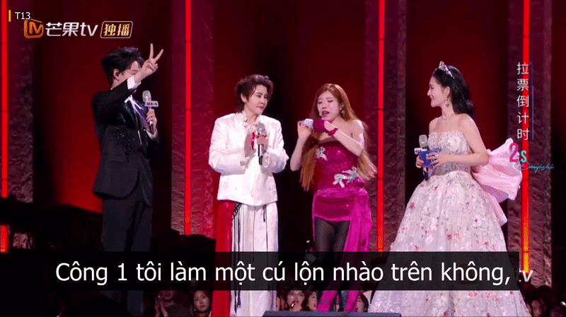 Trang Pháp bị BTC show Trung “tắt mic” khi đang phát biểu, thứ hạng sau vòng loại đúng khó tin