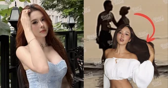 Trước Hà Môi, Andree từng tình bể bình và "khoá môi" Phương Ly ở Phú Quốc