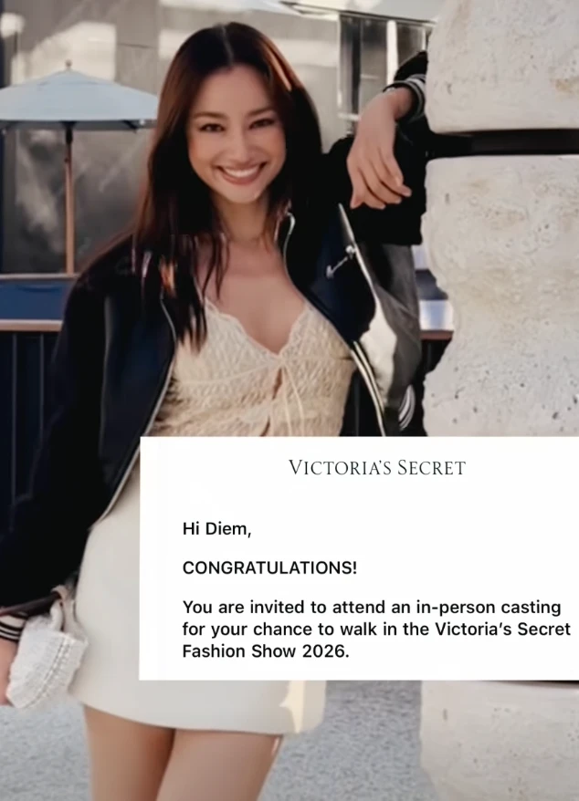 Trương Tri Trúc Diễm nhận thư mời casting từ Victoria's Secret Trương Tri Trúc Diễm nhận thư mời casting từ Victoria's Secret