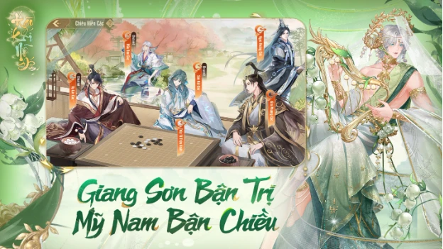 Từ tuyển chọn dàn mỹ nam cực phẩm đến hành trình lập gia tộc xưng bá trong Hào Khí Nữ Đế