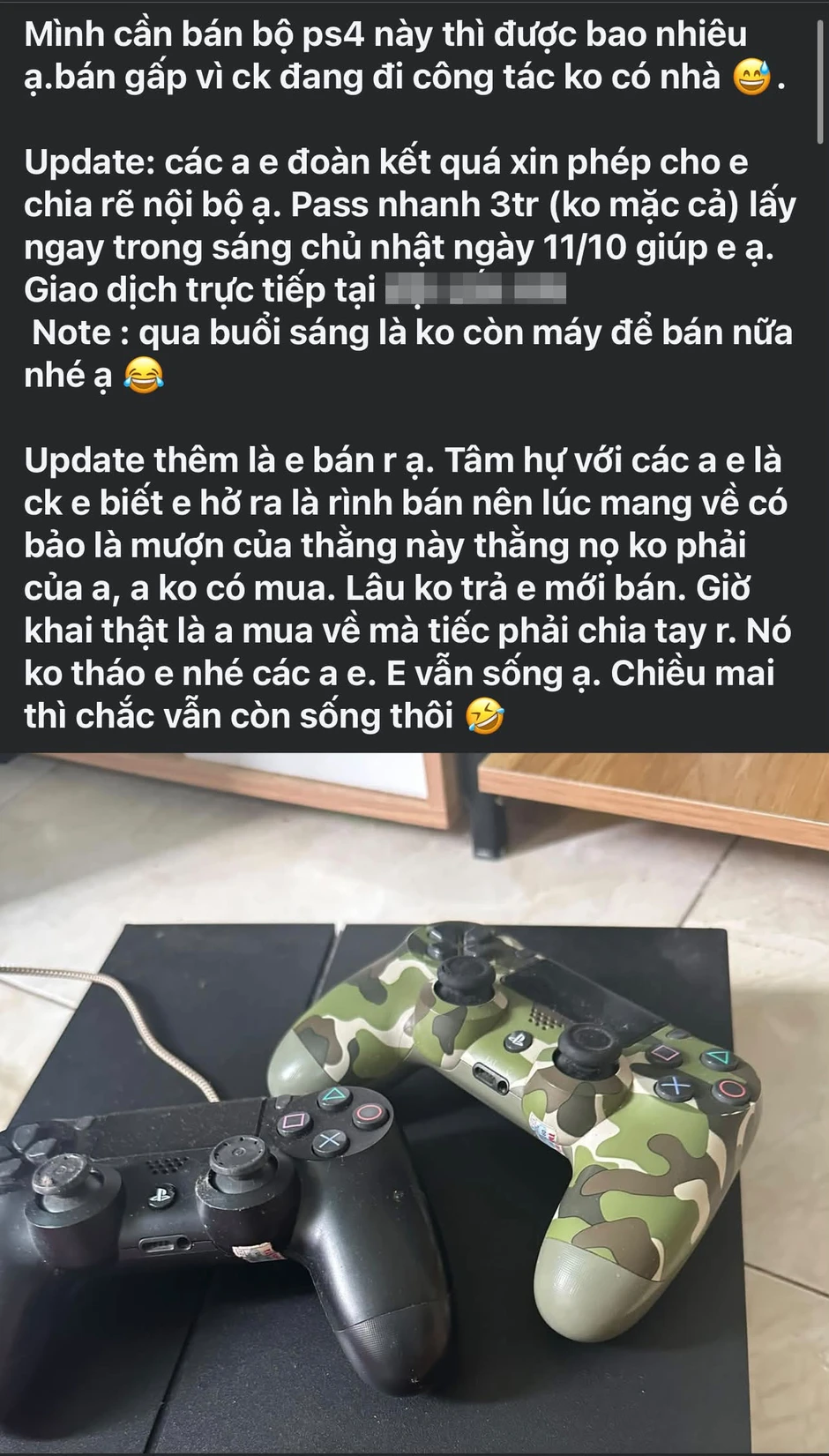 Tự ý bán PS4 của chồng, hành động của cô vợ khiến cộng đồng game thủ "dậy sóng"
