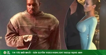 Vợ trẻ diện bodysuit bó sát đến xem concert của Kanye West