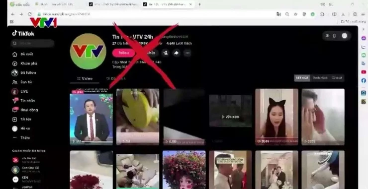 VTV bị 70 kênh và hội nhóm mạo danh, sử dụng hình ảnh cho mục đích bất hợp pháp VTV bị 70 kênh và hội nhóm mạo danh, sử dụng hình ảnh cho mục đích bất hợp pháp