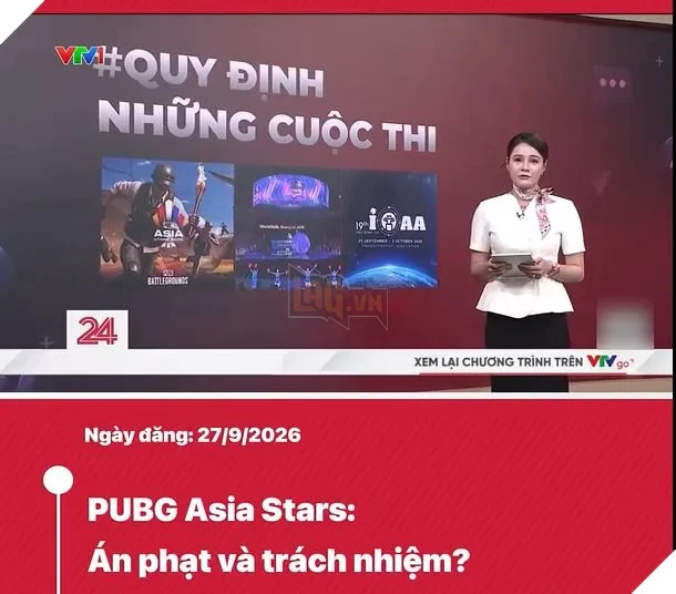 VTV1 bất ngờ đề cập vụ PUBG, lưu ý vấn đề pháp lý tại Việt Nam