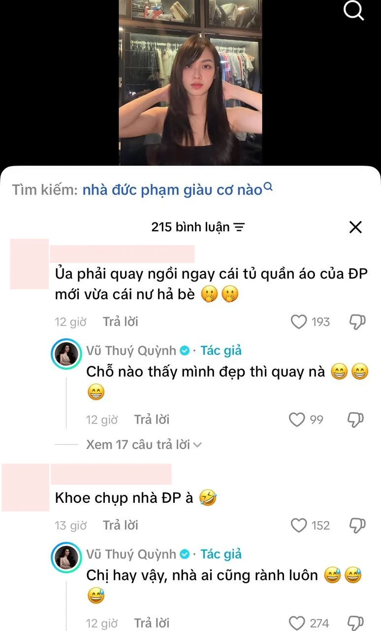 Vũ Thuý Quỳnh không được yên sau khi hẹn hò Đức Phạm