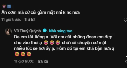 Vũ Thuý Quỳnh và bạn trai Đức Phạm bị soi thái độ lạnh nhạt Vũ Thuý Quỳnh và bạn trai Đức Phạm bị soi thái độ lạnh nhạt