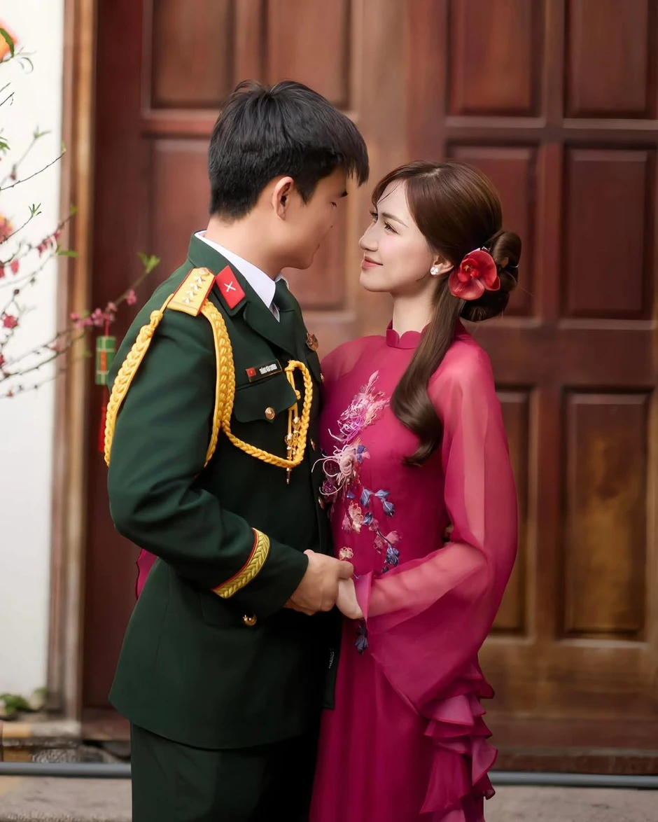 Vừa công khai Hoà Minzy đã muốn có 5 đứa con, chồng Đại uý đáp một câu cực uy tín