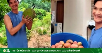 Vườn trái sai trĩu cành ở quê nhà của Mạc Văn Khoa