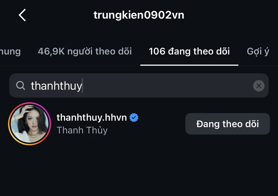 Xôn xao thủ môn Trung Kiên có bạn gái vẫn thả tim Hoa hậu Thanh Thuỷ?