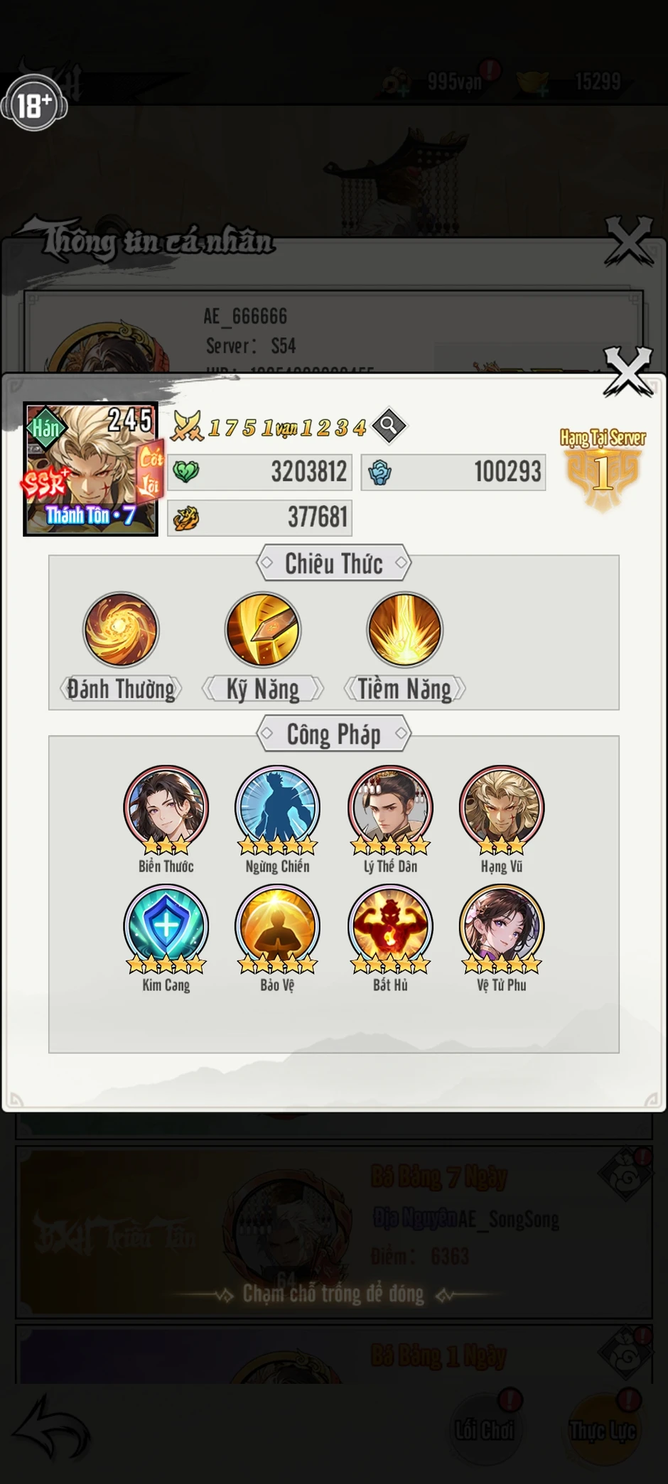 Xuất hiện đại gia nạp 200 triệu/ngày cho một tựa game “màn hình dọc” Xuất hiện đại gia nạp 200 triệu/ngày cho một tựa game “màn hình dọc”