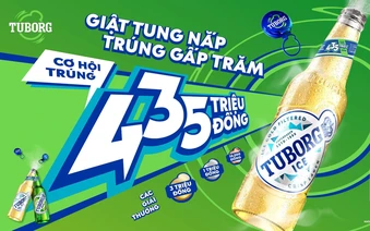 ‏Giật nắp bia Tuborg giữa cuộc vui "phá chuẩn", người phụ nữ ở Huế bất ngờ ẵm trọn giải đặc biệt 435 triệu đồng
