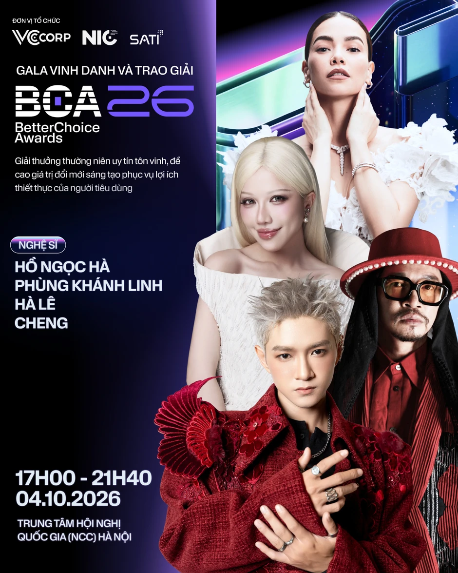 Cuối tuần này có hẹn: Hướng dẫn bạn tới Gala trao giải Better Choice Awards 2026