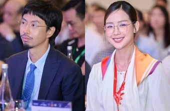 Diễn đàn về niềm tin số tài chính trong kỷ nguyên AI đang diễn ra sáng nay: Đen xuất hiện lịch lãm, Bảo Ngọc giản dị mà nổi bần bật