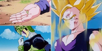 Dragon Ball: Bí ẩn tại sao Goku đưa Đậu Thần cho Cell, hóa ra là nước đi thiên tài ít ai nghĩ tới